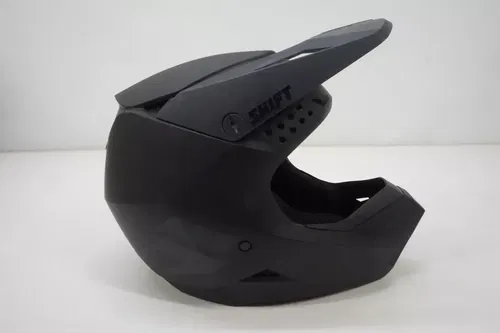 Shift White Label 3 Motocross Helmet Matte Black Size Youth Small ATV Offroad AE