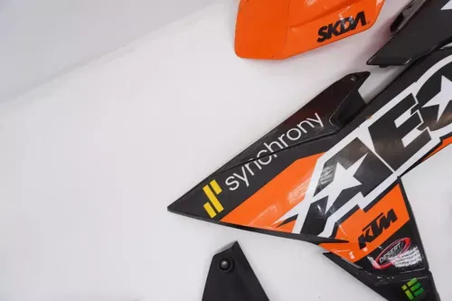 KTM 250 SX-F Plastic Kit AEO Plastics Shrouds Side Panels Fenders SXF SX #10