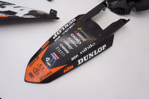KTM 250 SX-F Plastic Kit AEO Plastics Shrouds Side Panels Fenders SXF SX #10