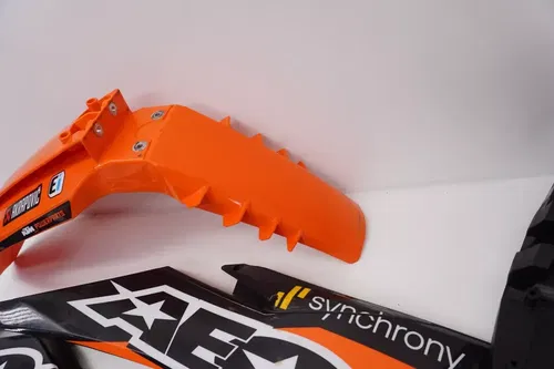 KTM 250 SX-F Plastic Kit AEO Plastics Shrouds Side Panels Fenders SXF SX #10
