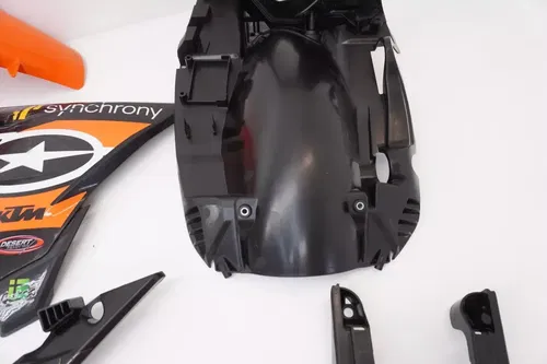 KTM 250 SX-F Plastic Kit AEO Plastics Shrouds Side Panels Fenders SXF SX #10
