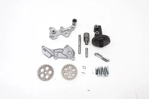 2012 KX450F Oil Pump Parts OEM Rotor Covers Shaft Screen Gears Kawasaki KX #2