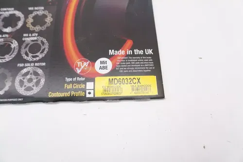 KTM Husqvarna EBC CX Extreme Vee Front Brake Rotor MD6032CX 125-500 M40