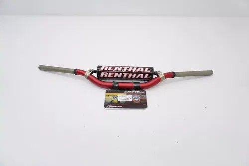 Renthal Twinwall MX Handlebars 996 Bend Red 1 1/8 Twin Wall Handle Bars Bar