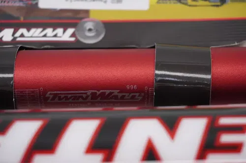 Renthal Twinwall MX Handlebars 996 Bend Red 1 1/8 Twin Wall Handle Bars Bar
