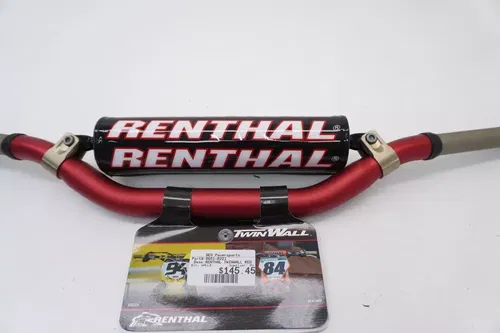 Renthal Twinwall MX Handlebars 996 Bend Red 1 1/8 Twin Wall Handle Bars Bar