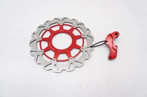CRF250R CRF450R KKE Front Brake Rotor Disc 320mm w/ Caliper Bracket Honda M17
