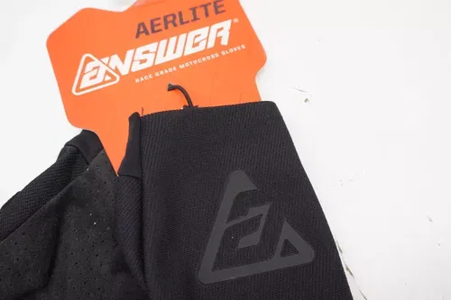 Answer Men's Aerlite Gloves Black Adult Small 446985 M26