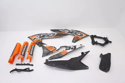 2024 KTM 250 SX-F Plastic Kit AEO Plastics Shrouds Side Panels Fenders SXF SX #8