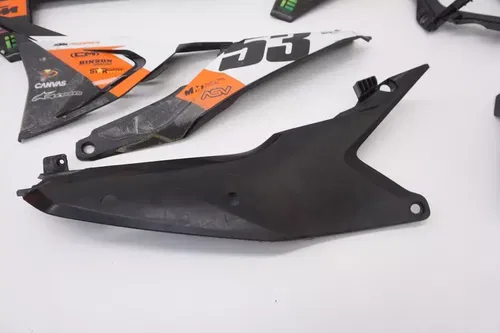2024 KTM 250 SX-F Plastic Kit AEO Plastics Shrouds Side Panels Fenders SXF SX #8