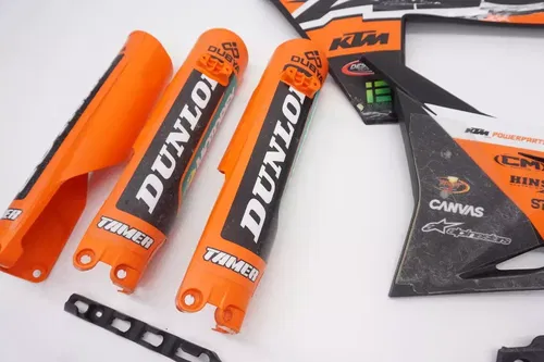 2024 KTM 250 SX-F Plastic Kit AEO Plastics Shrouds Side Panels Fenders SXF SX #8