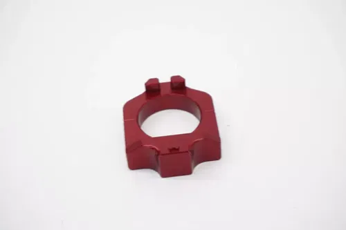CRF250R CRF450R Works Connection Elite Axle Blocks Red 17-225 Honda CRF M42