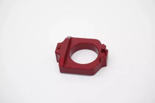CRF250R CRF450R Works Connection Elite Axle Blocks Red 17-225 Honda CRF M42