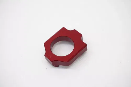 CRF250R CRF450R Works Connection Elite Axle Blocks Red 17-225 Honda CRF M42