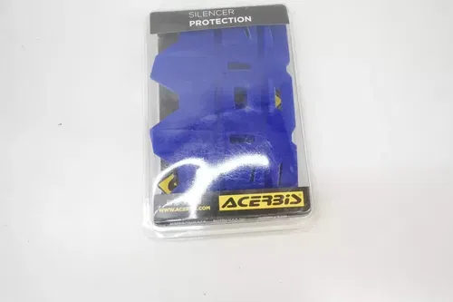 Acerbis Armadillo Head Pipe Guard & Silencer Protection Kit Blue 4-Stroke M11