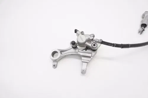 2007 KX250F Rear Brake Assembly OEM Caliper Master Cylinder Kawasaki KX450F