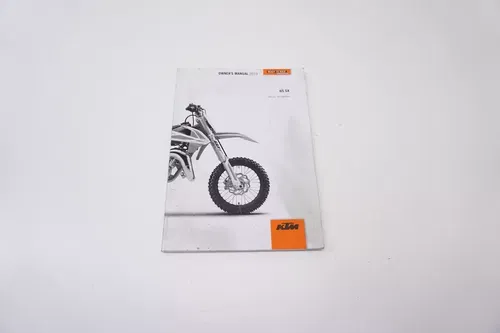 KTM 65 SX Owners Manual Book 3213845EN 2019 M29