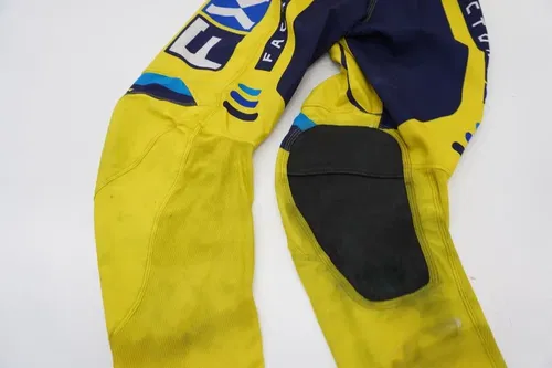 FXR Podium Pro Pants Yellow Men's Size 32 MX Motocross K8