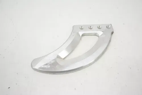 Zip-Ty Racing Replacement Rear Rotor Guard Shark Fin Aluminum Motocross #4 M21