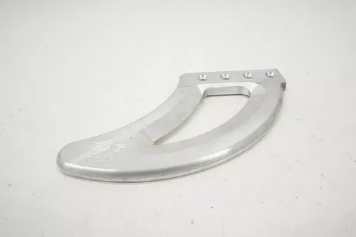 Zip-Ty Racing Replacement Rear Rotor Guard Shark Fin Aluminum Motocross #4 M21