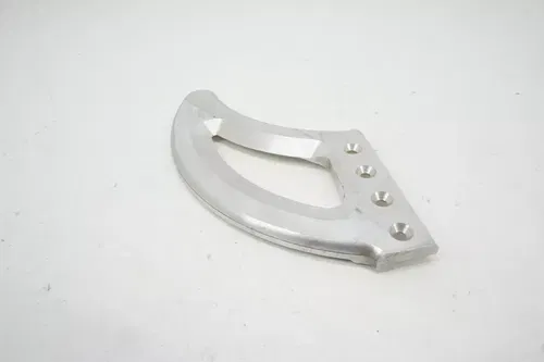 Zip-Ty Racing Replacement Rear Rotor Guard Shark Fin Aluminum Motocross #4 M21