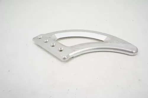 Zip-Ty Racing Replacement Rear Rotor Guard Shark Fin Aluminum Motocross #4 M21