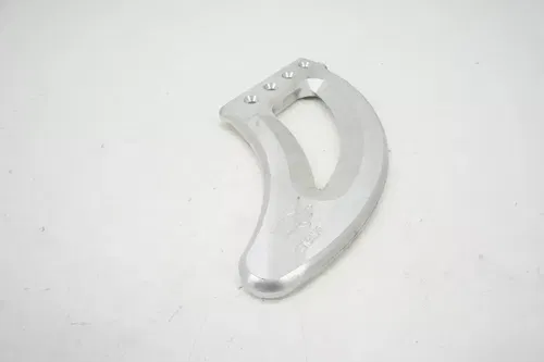 Zip-Ty Racing Replacement Rear Rotor Guard Shark Fin Aluminum Motocross #4 M21