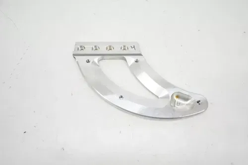 Zip-Ty Racing Replacement Rear Rotor Guard Shark Fin Aluminum Motocross #4 M21