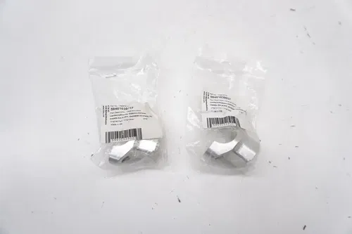 KTM 85 SX Lower Handlebar Mounts OEM Solid Bar Mounts Silver SXF XC XCF M48