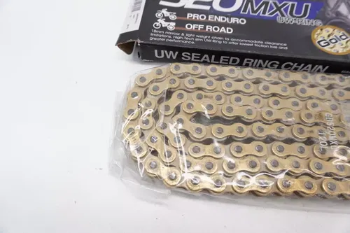 RK 520 MXU GB Sealed UW-Ring Chain 120 Links Gold GB520MXU-120 K3
