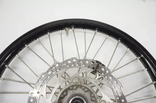 2014 KX450F Front Wheel OEM Black Rim Rotor Disc Kawasaki KX250F KX450 06-14 #2