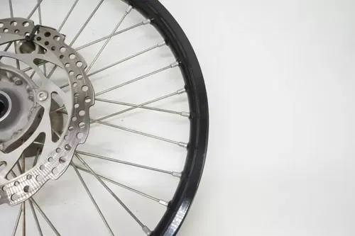2014 KX450F Front Wheel OEM Black Rim Rotor Disc Kawasaki KX250F KX450 06-14 #2