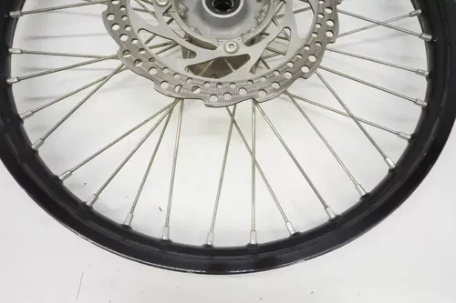 2014 KX450F Front Wheel OEM Black Rim Rotor Disc Kawasaki KX250F KX450 06-14 #2