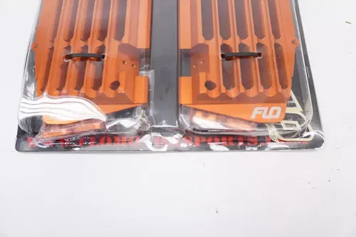 KTM Flo Motorsports Radiator Braces Orange FC EX EC SX SXF 125-450 16-22 K3