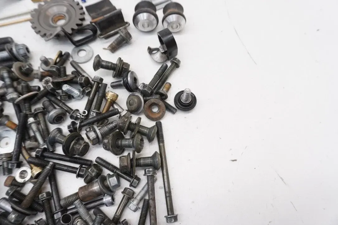 2004 YZ250F Miscellaneous Hardware OEM Bolts Washers Cap Gear Bracket Yamaha