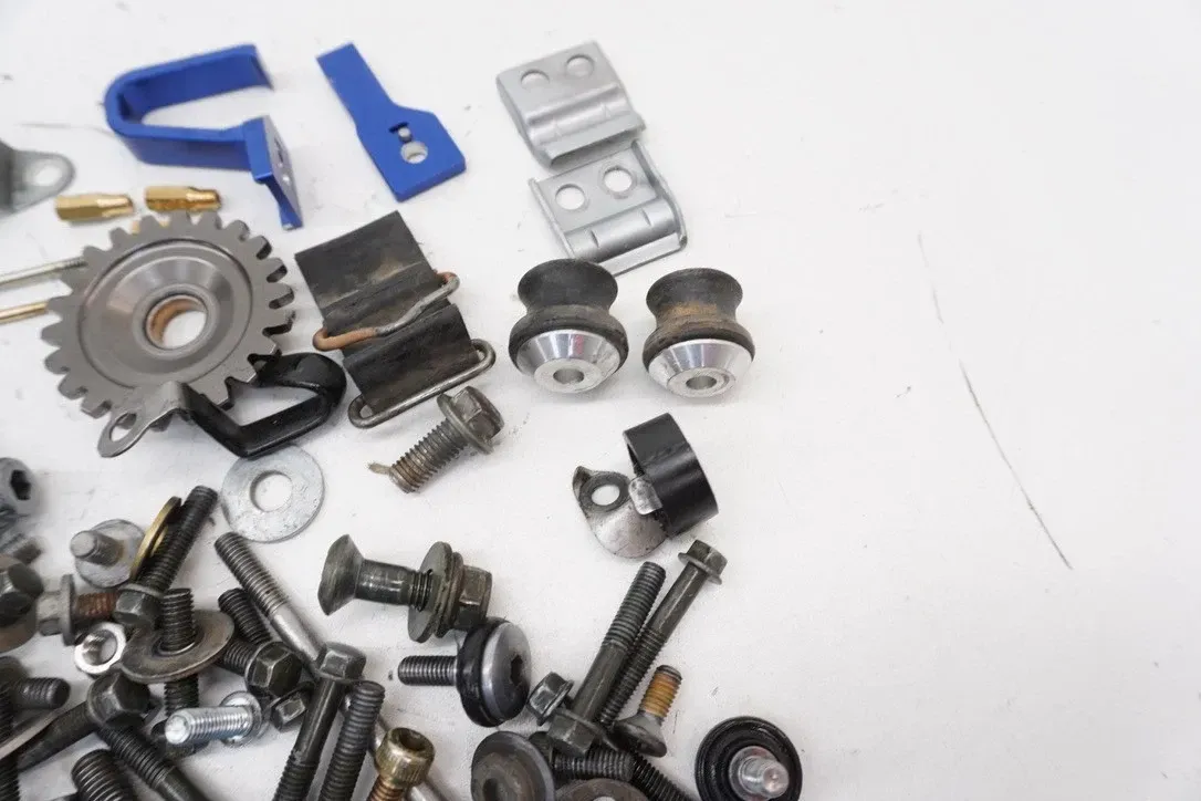2004 YZ250F Miscellaneous Hardware OEM Bolts Washers Cap Gear Bracket Yamaha