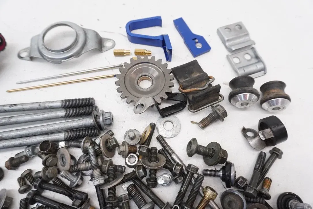 2004 YZ250F Miscellaneous Hardware OEM Bolts Washers Cap Gear Bracket Yamaha