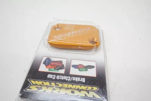 Works Connection Brembo Clutch Master Cylinder Cap 21-050 Aluminum Orange T1