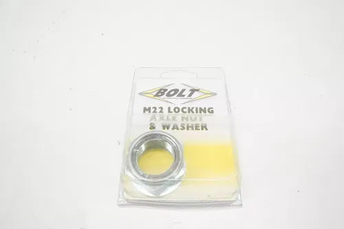 Bolt Motorcycle Hardware M22 Locking Axle Nut & Washer AXN22 MX Motocross M10