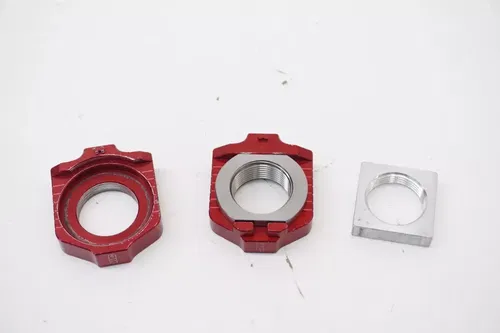 KTM Works Connection Elite Rear Axle Blocks Red Husqvarna GasGas 16-22 #9 M42
