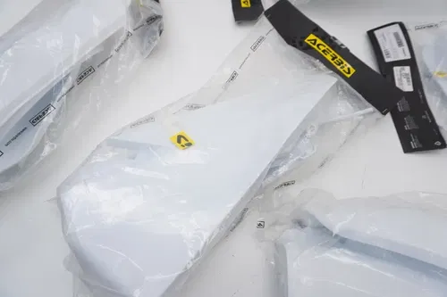Husqvarna Acerbis Plastic Kit White Fenders Shrouds TC FC 125-450 2019-2022 #2
