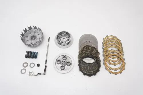 1998 KX125 Clutch OEM Basket Inner Hub Pressure Plate Plates Springs Kawasaki KX