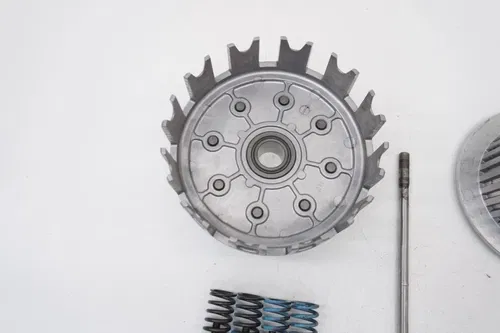 1998 KX125 Clutch OEM Basket Inner Hub Pressure Plate Plates Springs Kawasaki KX