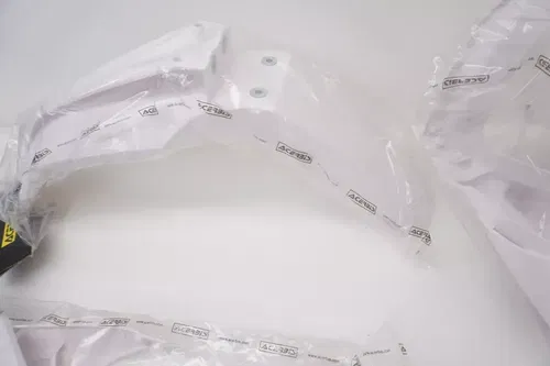 KTM 125-450 SX SXF Acerbis Plastic Kit Fenders Shrouds Air Box White 13-15