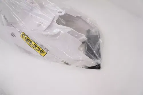 KTM 125-450 SX SXF Acerbis Plastic Kit Fenders Shrouds Air Box White 13-15