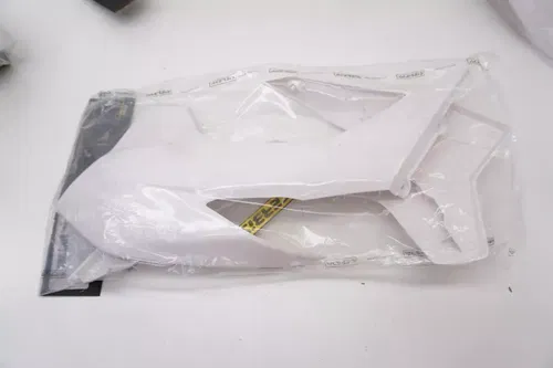 KTM 125-450 SX SXF Acerbis Plastic Kit Fenders Shrouds Air Box White 13-15