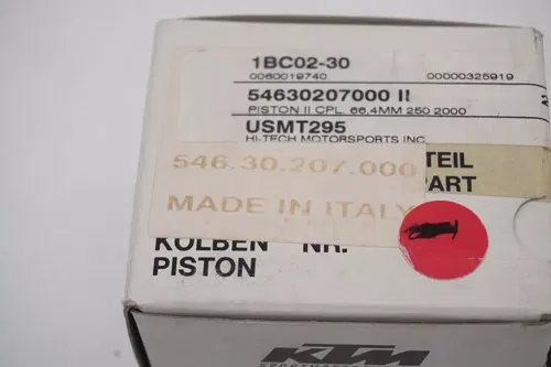 KTM 250 Piston Kit OEM Rings Clips Wrist Pin 54630207000 66.4mm SX 2000-2002 M24