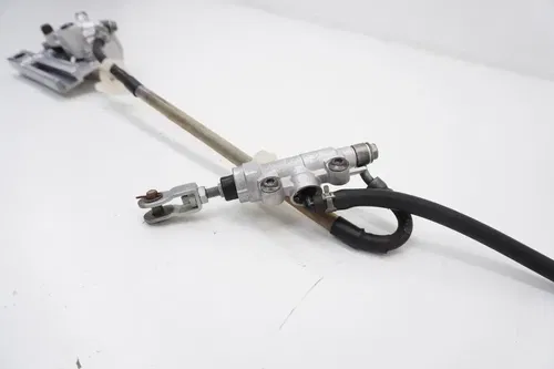 2011 KX85 Rear Brake Assembly OEM Caliper Master Cylinder Hose Kawasaki 04-25