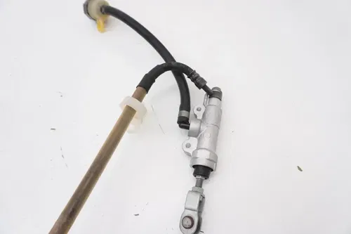 2011 KX85 Rear Brake Assembly OEM Caliper Master Cylinder Hose Kawasaki 04-25
