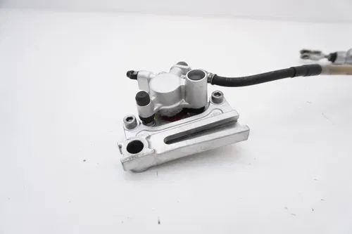2011 KX85 Rear Brake Assembly OEM Caliper Master Cylinder Hose Kawasaki 04-25